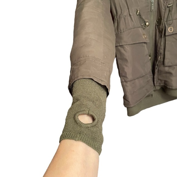 SLY Military Women’s Jacket 2 in 1 -Size Small Fleece Lining worn as Vest - Picture 7 of 16